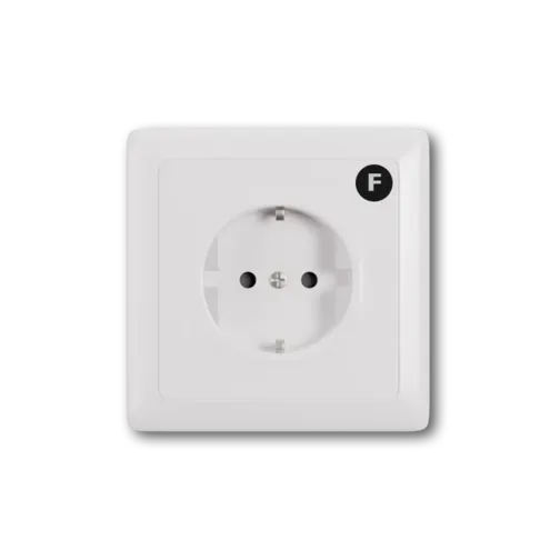 Type F wall outlet electrical socket